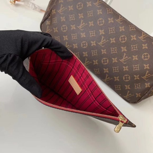 LV NeverFull Tote MM Monogram - Picture 5 of 6